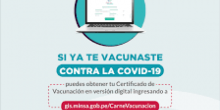Vacunados en Perú podrán convalidar documento para tramitar su Green Pass en Italia