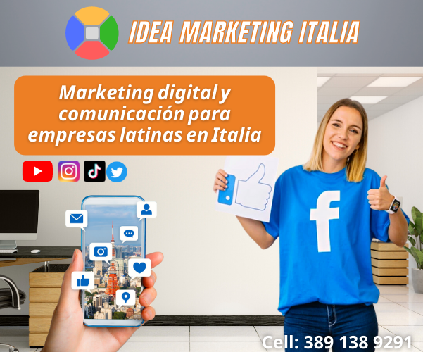 Marketing digital y comunicación para empresas latinas en Italia